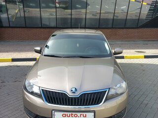 2018 Skoda Rapid I Рестайлинг, бежевый, 1450000 рублей, вид 2