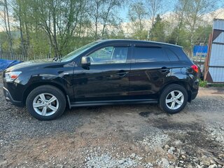 2012 Mitsubishi ASX I, чёрный, 1250000 рублей, вид 3