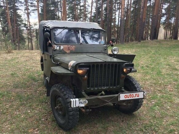 1941 Willys MB, зелёный, 700000 рублей - вид 23