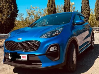 2021 Kia Sportage IV Рестайлинг, синий, 1950000 рублей, вид 2