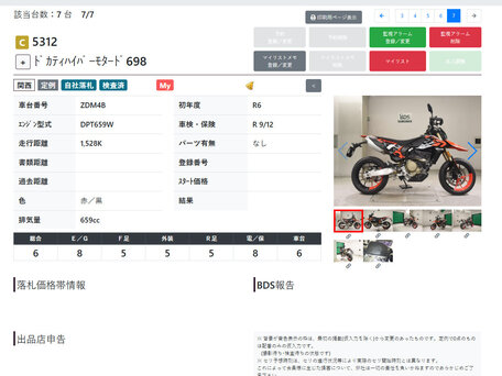 2025 Ducati Hypermotard, чёрный, 1175000 рублей, вид 3