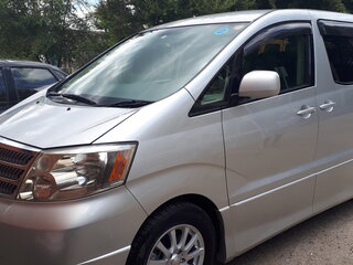 2004 Toyota Alphard I, серебристый, 1500000 рублей, вид 4