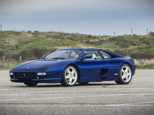1996 Ferrari F355 GTS, синий - вид 1