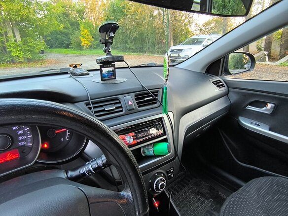 2013 Kia Rio III, чёрный, 900000 рублей - вид 4