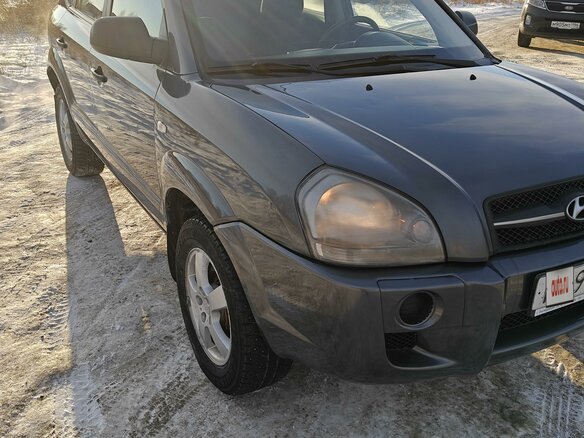 2008 Hyundai Tucson I, серый, 675000 рублей - вид 1