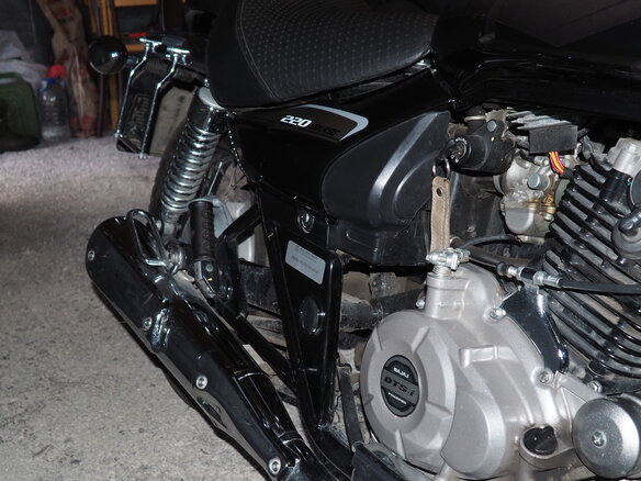 2022 Bajaj Avenger, чёрный, 190000 рублей - вид 5