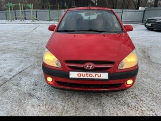 2005 Hyundai Getz I Рестайлинг, красный, 300000 рублей, вид 1