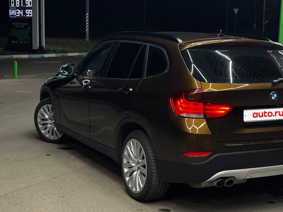 2013 BMW X1 20i I (E84) Рестайлинг, коричневый, 1300000 рублей - вид 6