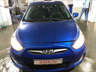 2012 Hyundai Solaris I, синий, 420000 рублей, вид 2