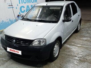 2009 Renault Logan I, серый, 375000 рублей, вид 1