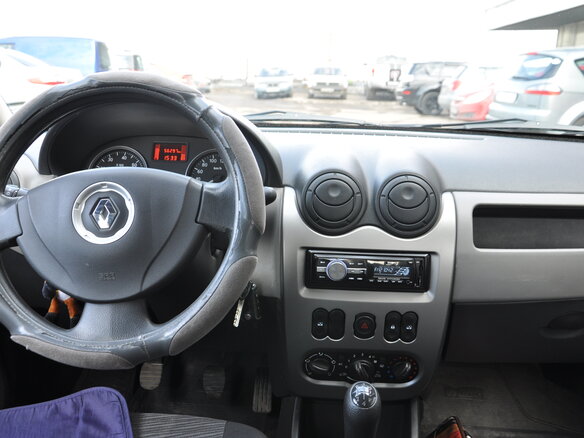 2012 Renault Sandero I, бежевый - вид 4