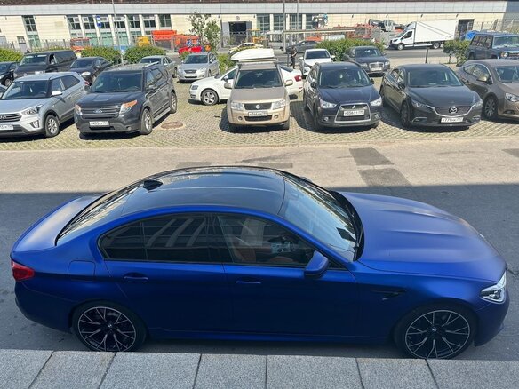 2019 BMW M5 VI (F90), синий - вид 15