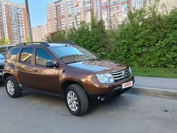 2014 Renault Duster I, коричневый, 1370000 рублей - вид 6