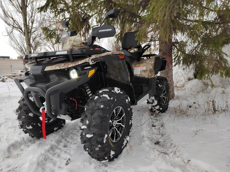 2026 Stels ATV-800 Guepard Trophy, коричневый, 1150000 рублей, вид 4