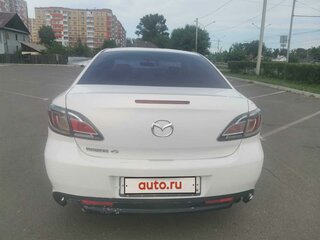 2012 Mazda 6 II (GH) Рестайлинг, белый, 1200000 рублей, вид 4