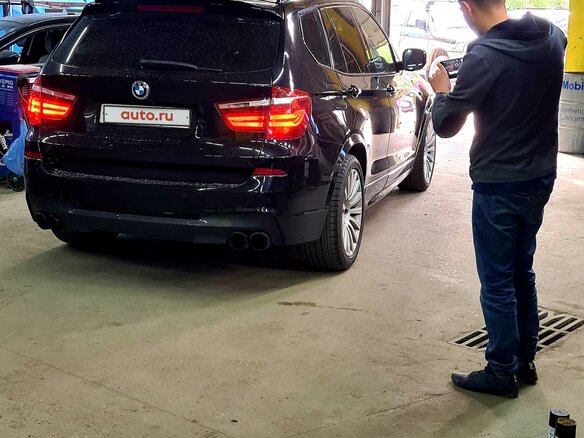 2013 BMW X3 28i xDrive II (F25), чёрный, 2555000 рублей - вид 23