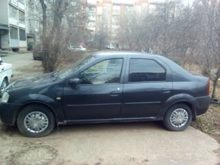 2008 Renault Logan I, серый, 350000 рублей, вид 1