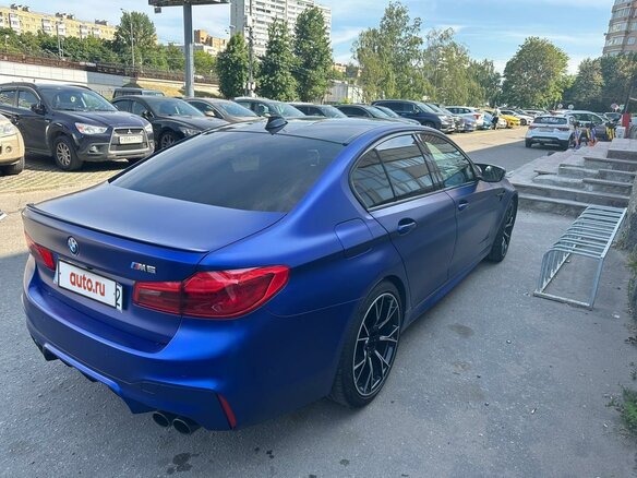 2019 BMW M5 VI (F90), синий - вид 12
