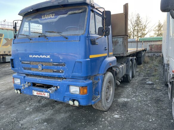 2017 КамАЗ 65116, синий, 5500000 рублей - вид 2