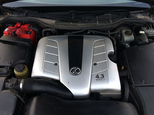 2006 Lexus LS 430 III Рестайлинг, чёрный - вид 4