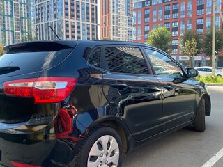 2012 Kia Rio III, чёрный, 760000 рублей, вид 4