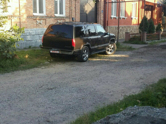1996 Chevrolet Tahoe I, чёрный