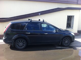 2008 Ford Focus II Рестайлинг, чёрный, 430000 рублей, вид 3