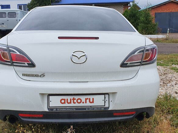 2010 Mazda 6 II (GH) Рестайлинг, белый, 970000 рублей - вид 7