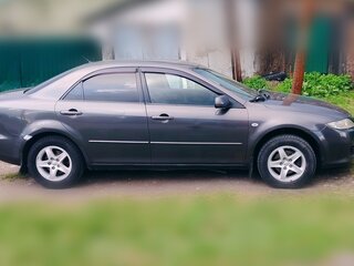 2006 Mazda 6 I (GG) Рестайлинг, серый, 380000 рублей, вид 4