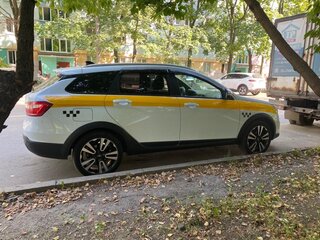 2020 Lada (ВАЗ) Vesta SW Cross I, белый, 1150000 рублей, вид 4