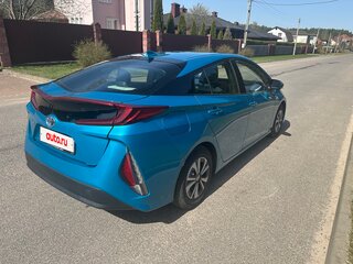 2019 Toyota Prius PHV ZVW52 Prime IV (XW50), голубой, 1750000 рублей, вид 5