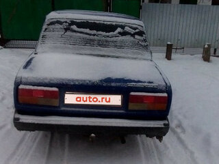 2001 Lada (ВАЗ) 2107, синий, 60000 рублей, вид 2