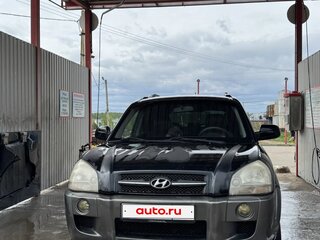 2006 Hyundai Tucson I, чёрный, 590000 рублей, вид 3