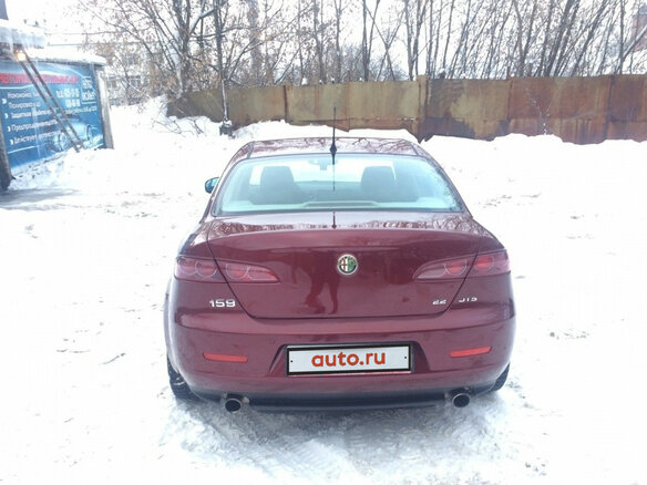 2008 Alfa Romeo 159, красный - вид 7