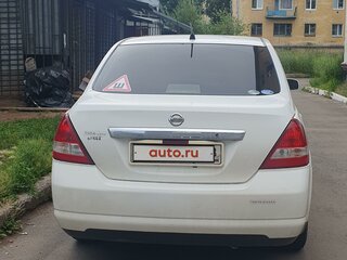 2009 Nissan Tiida Latio I, белый, 600000 рублей, вид 5