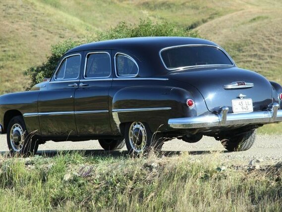 1954 ГАЗ 12 ЗИМ, синий - вид 8
