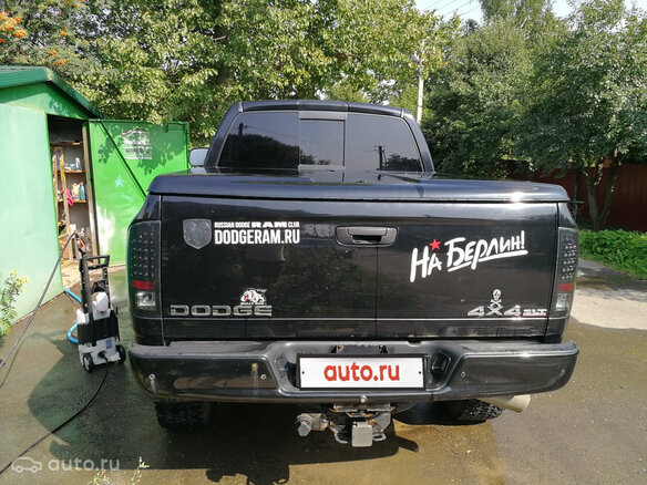 2004 Dodge RAM III (DR/DH), чёрный - вид 1