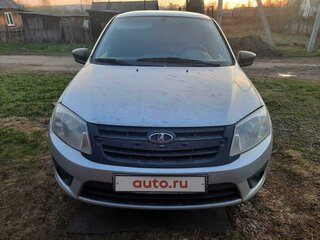 2016 Lada (ВАЗ) Granta I, серебристый, 520000 рублей, вид 1