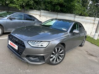 2021 Audi A4 40 TFSI V (B9) Рестайлинг, серый, 3500000 рублей, вид 1