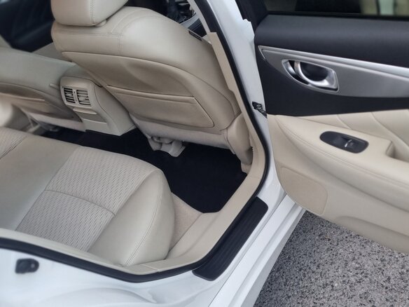 2017 Infiniti Q50 I Рестайлинг, белый, 2200000 рублей - вид 7