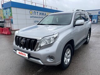 2015 Toyota Land Cruiser Prado 150 Series Рестайлинг 1, серебристый, 3490000 рублей, вид 2