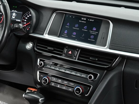 2018 Kia Optima IV Рестайлинг, чёрный, 1675000 рублей - вид 7