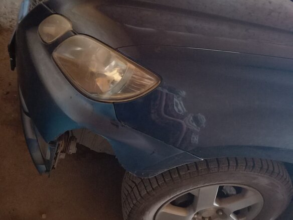 2002 Mitsubishi Airtrek I, синий, 550000 рублей - вид 13