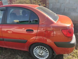 2007 Kia Rio II, красный, 340000 рублей, вид 4