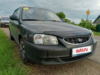 2008 Hyundai Accent ТагАЗ II, серый, 480000 рублей, вид 5