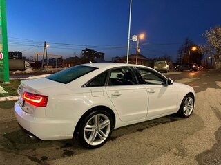 2012 Audi A6 IV (C7), белый, 1850000 рублей, вид 3