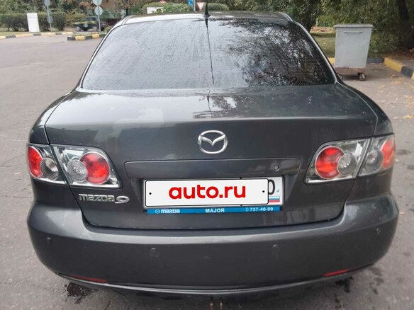 2006 Mazda 6 I (GG) Рестайлинг, серый, 399999 рублей - вид 7
