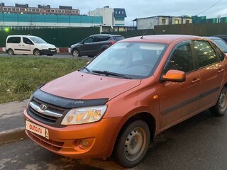 2013 Lada (ВАЗ) Granta I, оранжевый, 450000 рублей, вид 1