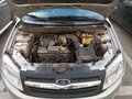 2014 Lada (ВАЗ) Granta I, серебристый, 480000 рублей - вид 6