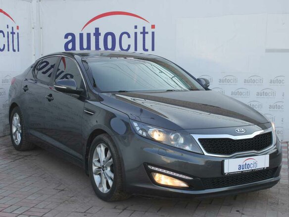 2013 Kia Optima III, серый - вид 2